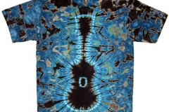 Nutty Blue Guitar Tie Dye T-shirt